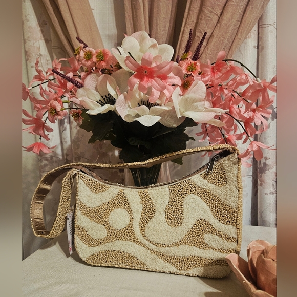 Made In India Beaded Shoulder Bag - NWT - Picture 3 of 4